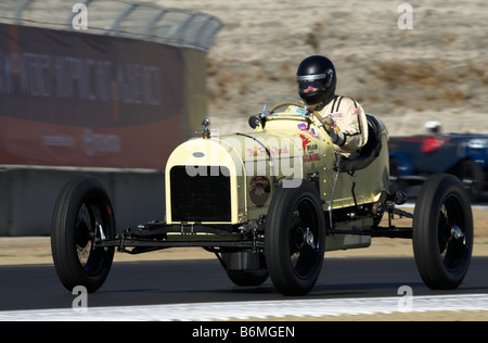 A 1925 Frontenac-Ford at the Monterey Historic Auto Races, Monterey, California, USA Stock Photo