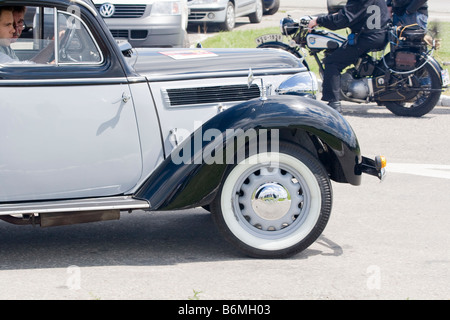 Auto Union, Wanderer W24 - 1938, road test competition Stock Photo