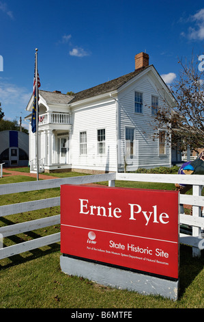 Ernie Pyle State Historic Site Dana Indiana Stock Photo - Alamy