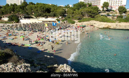 Beach at Calle De Mallorca Spain Stock Photo