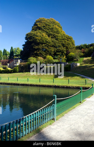 Gardens and lake, St Fagans National History Museum/Amgueddfa Werin ...