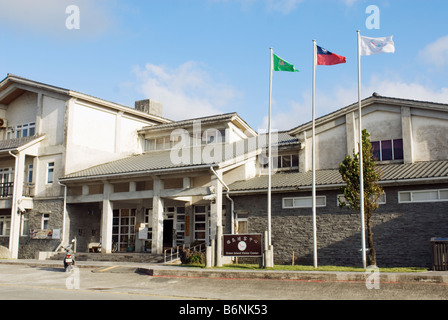 Taiwan, Green Island, Taitung County, Green Island Visitor Center Stock Photo