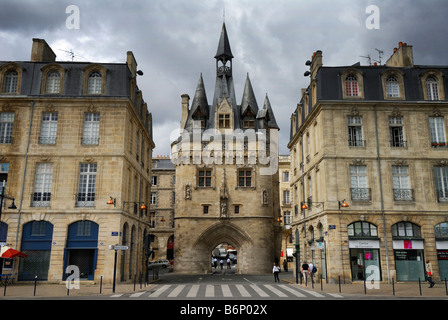 Bordeaux France Porte de Cailhou Stock Photo