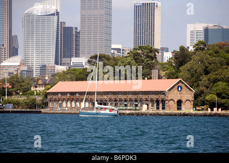 The Royal Australian Navy Heritage Centre Garden Island in Sydney,NSW,Australia Stock Photo