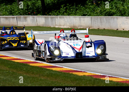 Alms Phoenix Racing ALMS Racing Road America 2008 Stock Photo - Alamy
