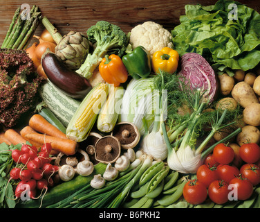 Vegetable Food Group. Stock Photo