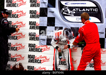 Mazda Formula Atlantic Road America 2008 Stock Photo