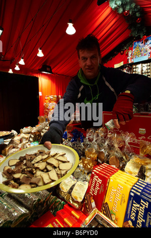 The Christmas Markets Manchester Stock Photo