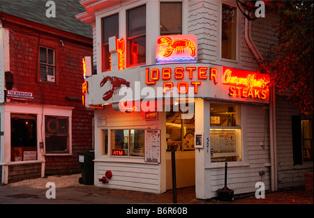 The Lobster Pot restaurant Provincetown Cape Cod MA Stock Photo