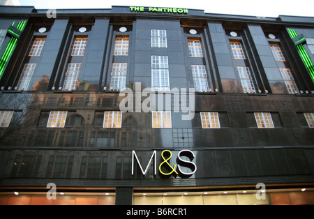 Marks & Spencer store in Oxford Street, London Stock Photo