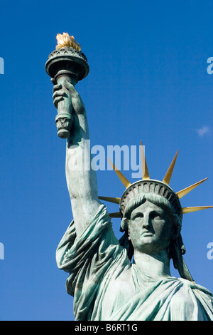 Statue of Liberty replica in Tokyo Stock Photo