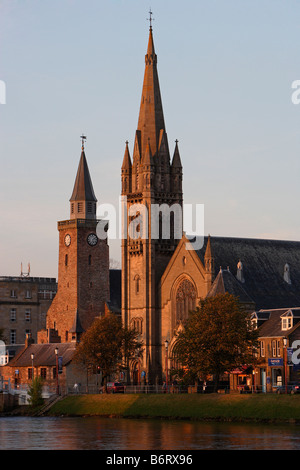 Inverness Ness River Bank Street St Columba s church 1851 2 ...