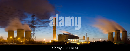 Didcot Coal Fired Power Station - Oxfordshire Stock Photo