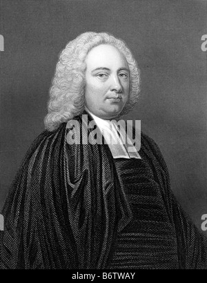 JAMES BRADLEY English astronomer 1693 - 1762 Stock Photo