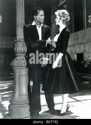 THE WORLD THE FLESH AND THE DEVIL  1959 MGM film with Harry Belafonte and Inger Stevens Stock Photo