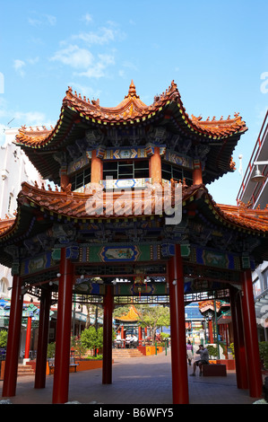 Pagoda Chinatown Fortitude Valley Brisbane Queensland Australia Stock Photo