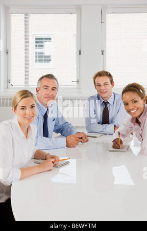 Portrait of business students Stock Photo
