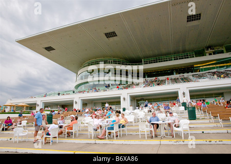 Arlington Park Race Track Clubhouse Stock Photo