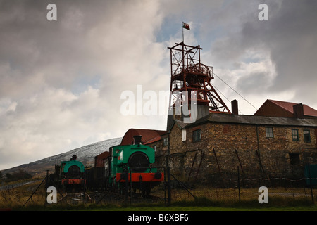 Big Pit National Mining Museum of Wales, Blaenafon, Torfaen, South Wales Stock Photo