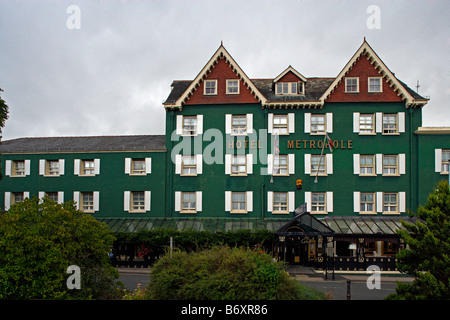 Llandrindod Wells Temple Street Metropole Hotel Powys Wales UK Stock Photo