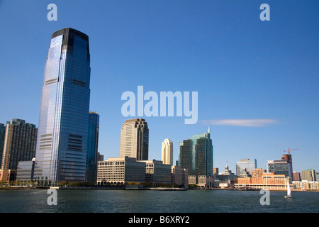 Goldman Sachs Tower in Jersey City New Jersey USA Stock Photo