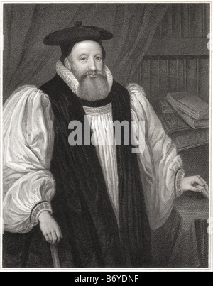 George Abbot (October 19, 1562 – August 5, 1633) was an English divine and Archbishop of Canterbury. Stock Photo