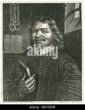 John Bunyan (28 November 1628 – 31 August 1688) was an English Christian writer and preacher, Stock Photo