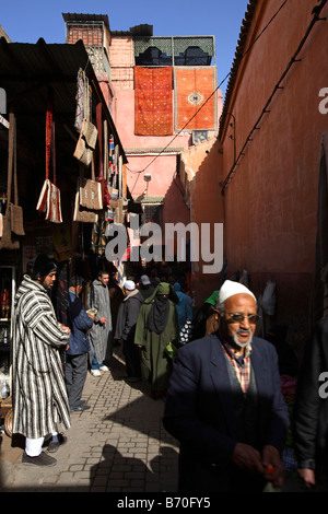 In the Medina, Marrakech, Morocco Stock Photo