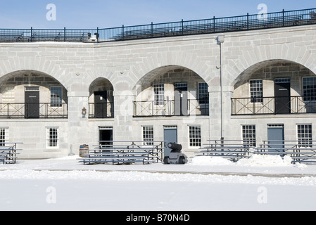 Historic Fort Henry in Kingston, Ontario, Canada Stock Photo