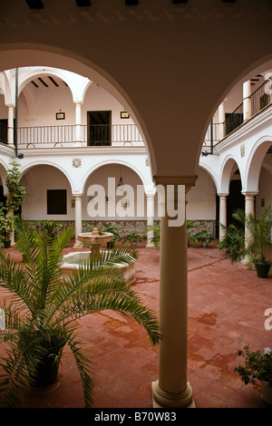 cloister of the Monastery of the encarnacion osuna sevilla andalusia spain Stock Photo