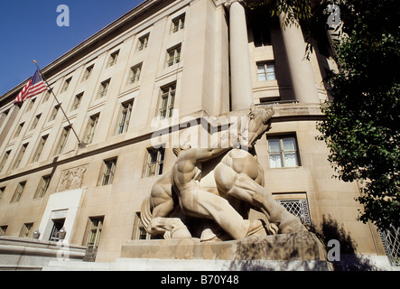 USA Washington DC Federal Trade Commission Building National Mall Stock Photo