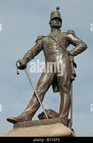 Royal Sussex Regiment Memorial, Grand Parade, Eastbourne, East Sussex, England, UK Stock Photo