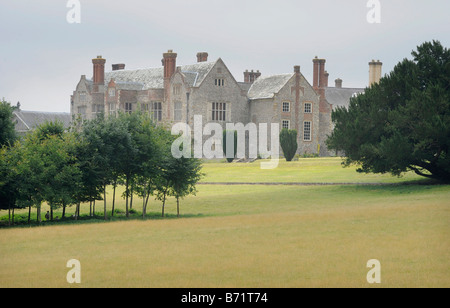 Glynde Place near Lewes in East Sussex. Picture by Jim Holden. Stock Photo