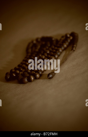 Tasbih praying beads Stock Photo