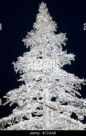 A Christmas tree in Ambleside Lake District UK Stock Photo