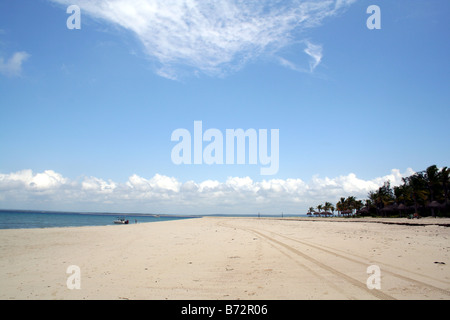 Stunning White Sand Beach, Matemo Island, Quirimbas Archipelago, Mozambique Stock Photo