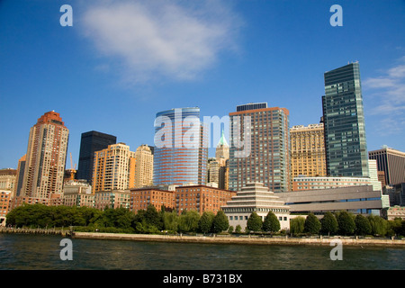 Lower Manhattan New York City New York USA Stock Photo