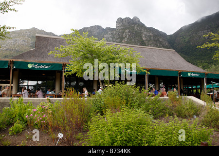 tearooms near gate 2 entrance within kirstenbosch national botanical garden founded in 1913 cape town south africa Stock Photo