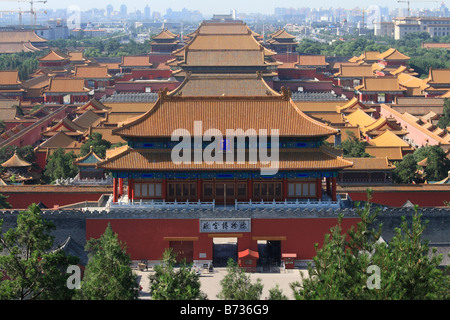 The Forbidden City,Beijing,China Stock Photo