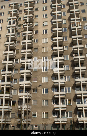 New appartment blocks on Ulica Dzika in Warsaw Stock Photo