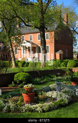 Historic Kenmore Plantation & Gardens, Fredericksburg, Virginia, USA Stock Photo