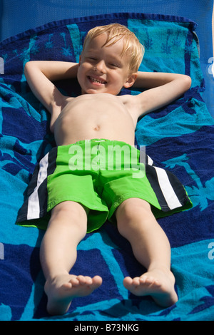 Little boy hot sale in swimwear