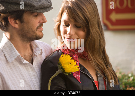 Romantic young couple Stock Photo