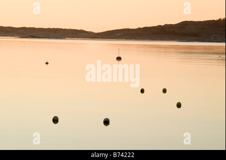 Evening at the sea, Onsala peninsula, Sweden Stock Photo