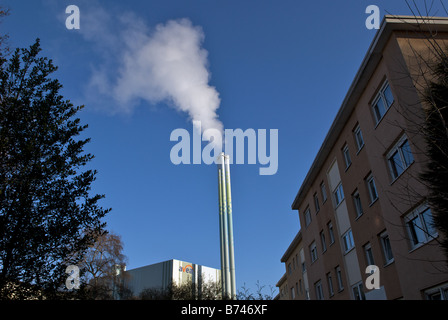 Avea commercial waste disposal incinerator Stock Photo