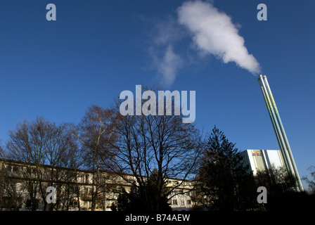 Avea commercial waste disposal incinerator Stock Photo