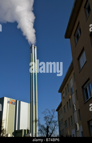 Avea commercial waste disposal incinerator Stock Photo