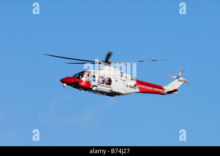 Coast Guard Helicopter Stock Photo