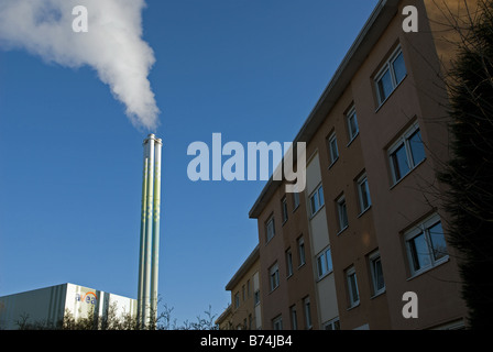 Avea commercial waste disposal incinerator Stock Photo