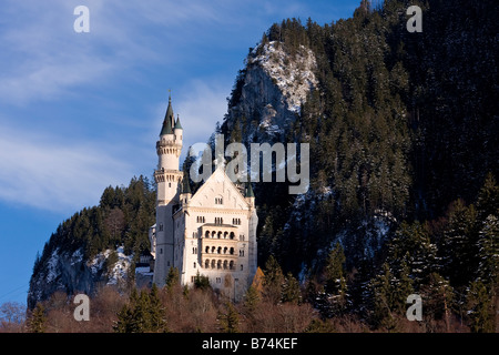 Neuschwanstein Castle near Fussen, Bavaria Germany Stock Photo